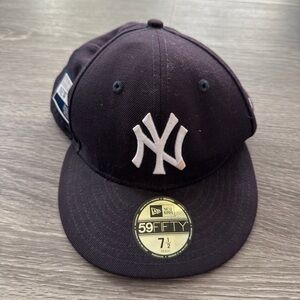 New Era 59FIFTY Navy Cap with White Emblem